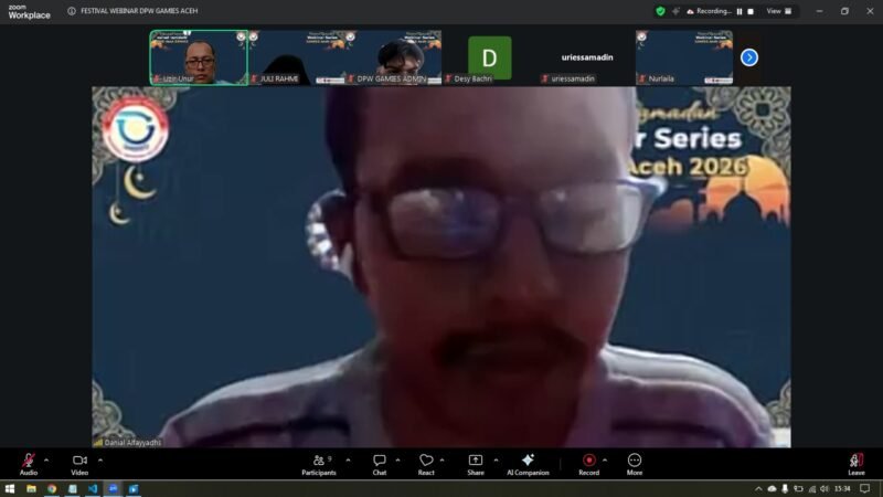 Resolusi Digital 2026: UMKM Naik Kelas dengan Teknologi AI, Dibahas Tuntas Pada Webinar GAMIES Aceh