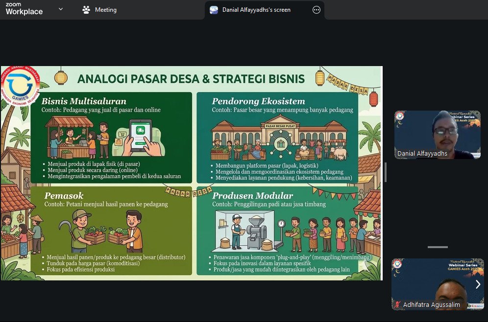 GAMIES Aceh Gelar Webinar AI untuk UMKM, Dorong Pelaku Usaha Beradaptasi di Era Kecerdasan Buatan